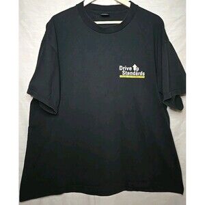 International Brotherhood of Teamsters Drive Up Standards T Shirt School Bus 2XL